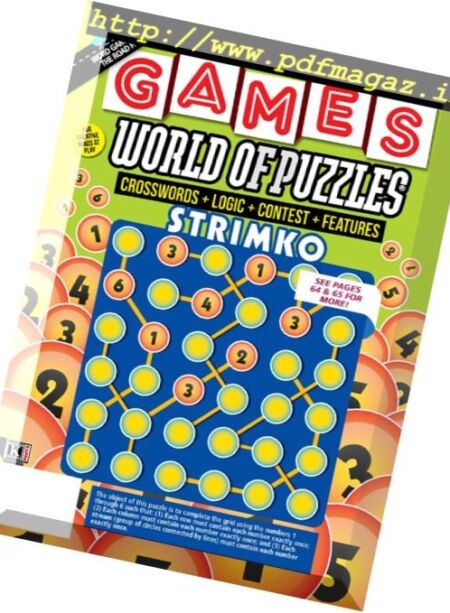 Games World of Puzzles – January 2017 Cover