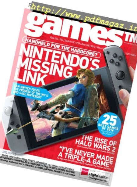 GamesTM – Issue 181, 2016 Cover