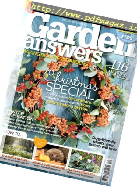 Garden Answers – December 2016 Cover