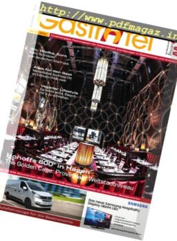 Gastrotel Magazin – Nr.5, 2016