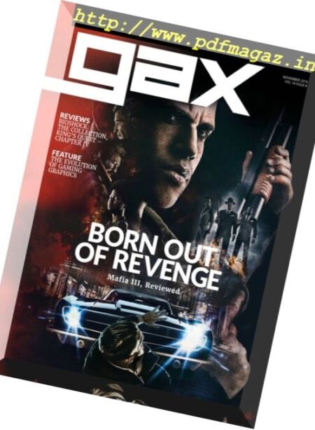 Gax – November 2016 Cover