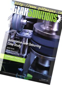 Gear Solutions – October 2016