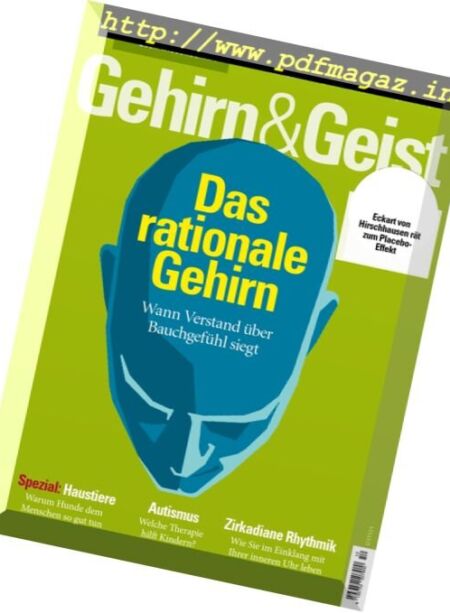 Gehirn und Geist – Dezember 2016 Cover