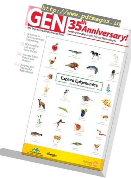 Genetic Engineering & Biotechnology News – 1 October 2016 Cover