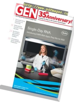 Genetic Engineering & Biotechnology News – 15 October 2016