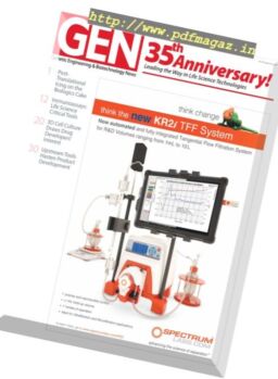 Genetic Engineering & Biotechnology News – 15 September 2016