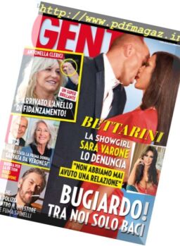Gente Italia – 29 Novembre 2016