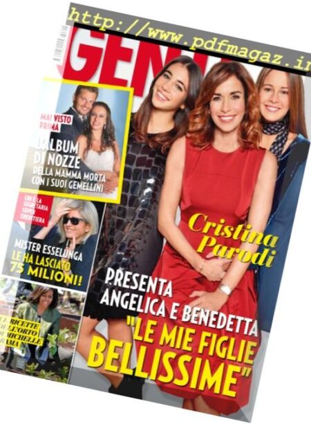 Gente Italia – 8 Novembre 2016 Cover