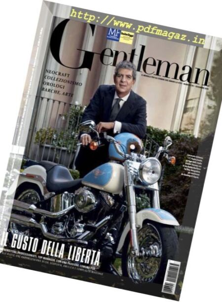 Gentleman Italia – Dicembre 2016 Cover