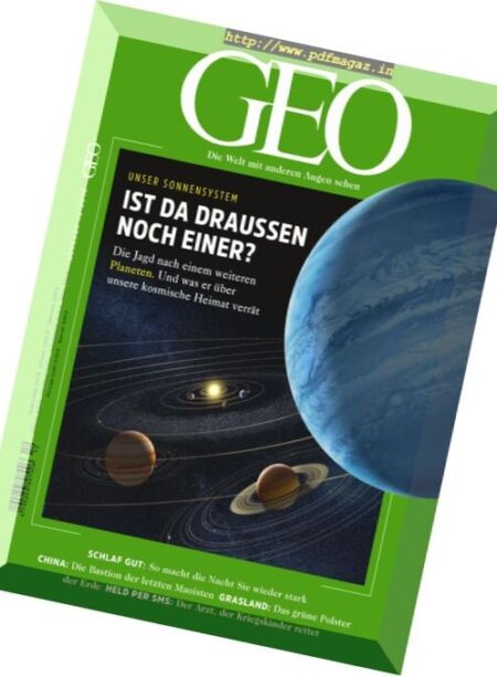 Geo Germany – Dezember 2016 Cover