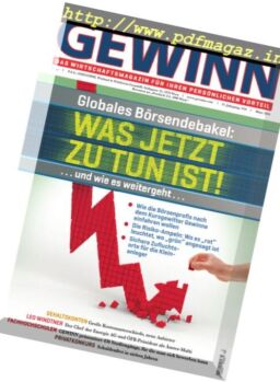 Gewinn – Marz 2016
