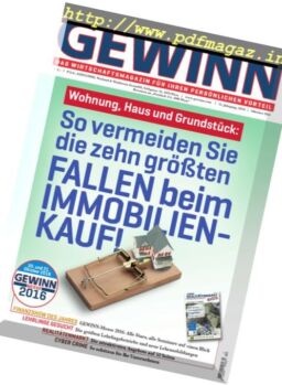 Gewinn – Oktober 2016