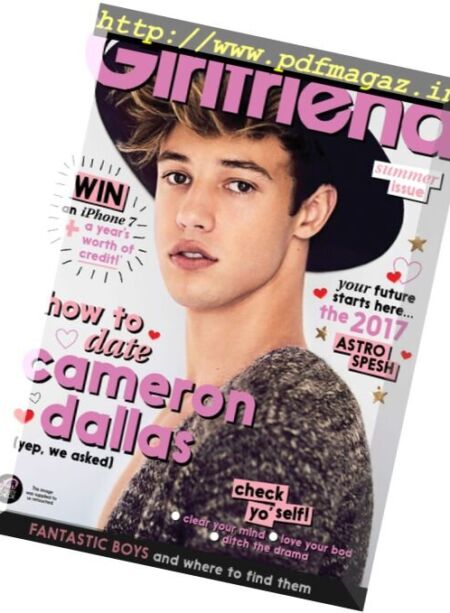 Girlfriend Australia – January 2017 Cover