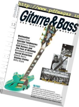 Gitarre & Bass – Dezember 2016