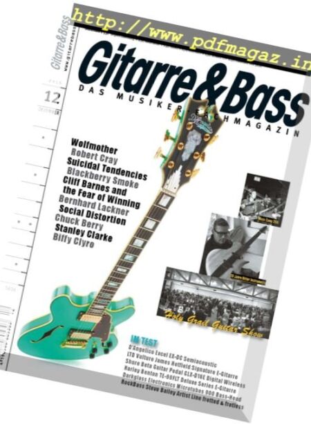 Gitarre & Bass – Dezember 2016 Cover