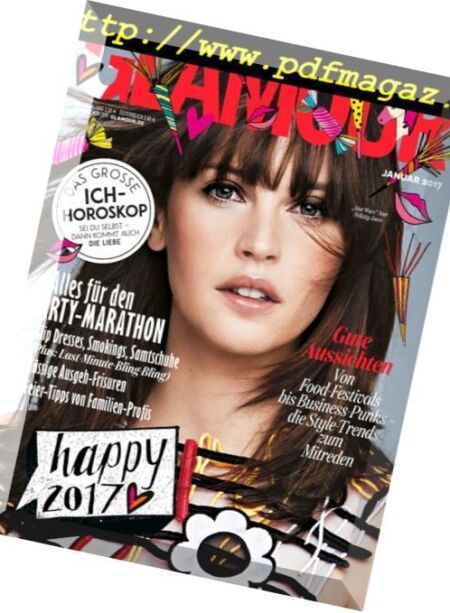 Glamour Germany – Januar 2017 Cover