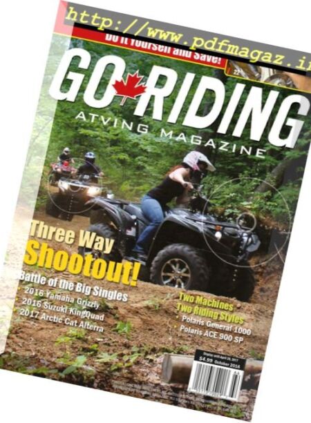 Go Riding – October 2016 Cover