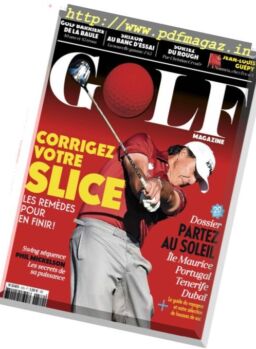 Golf Magazine France – Decembre 2016