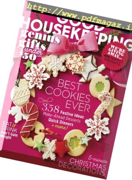 Good Housekeeping USA – December 2016 Cover