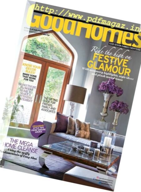 GoodHomes India – November 2016 Cover