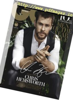 GQ Australia – Men of the Year 2016