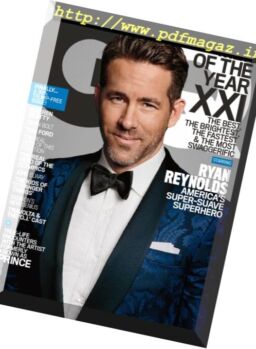 GQ USA – December 2016