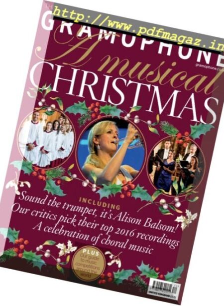 Gramophone – December 2016 Cover