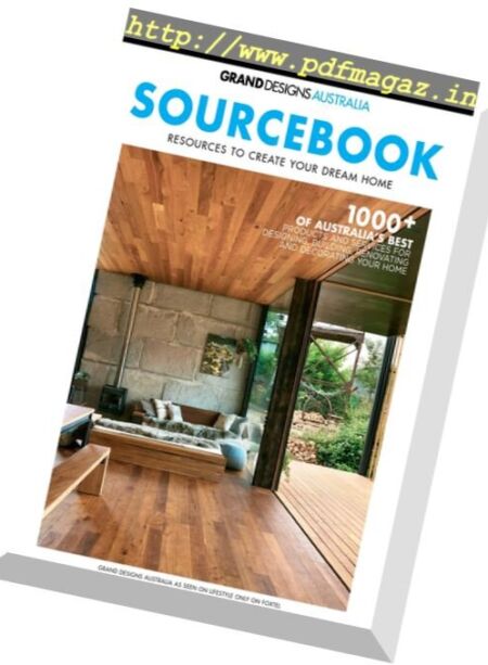 Grand Designs Australia – Sourcebook 2016 Cover