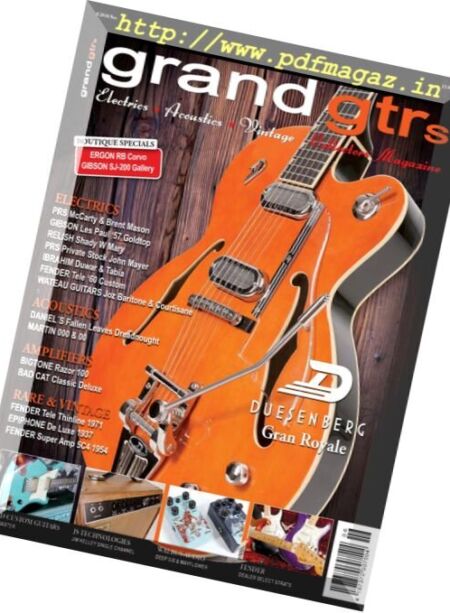 Grand Gtrs – November-Dezember 2016 Cover