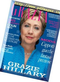 Grazia Italia – 15 Novembre 2016