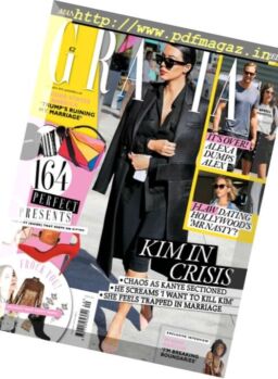 Grazia UK – 5 December 2016