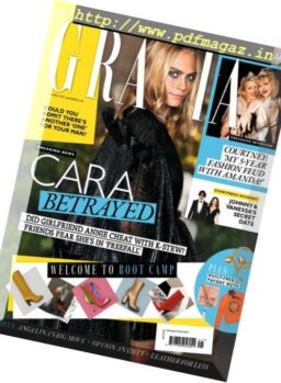 Grazia UK – 7 November 2016