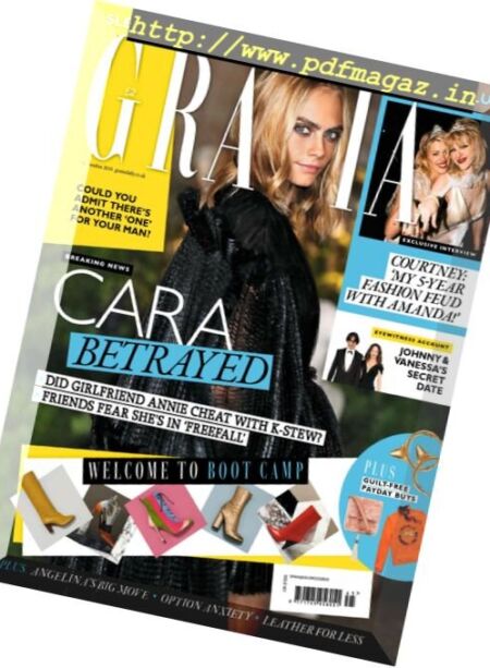 Grazia UK – 7 November 2016 Cover