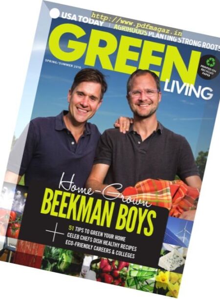 Green Living – Spring-Summer 2016 Cover