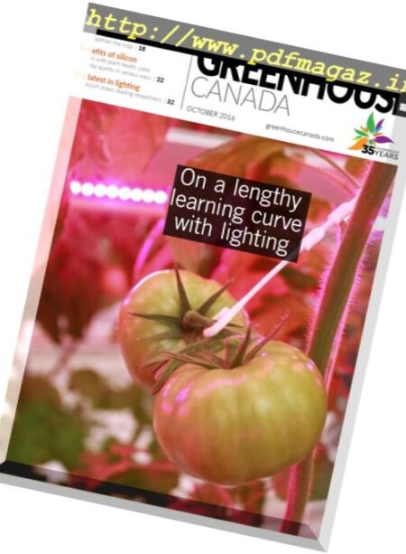 Greenhouse – October 2016 Cover