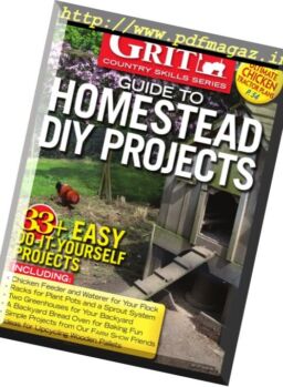 Grit – Guide to Homestead DIY Projects 2016