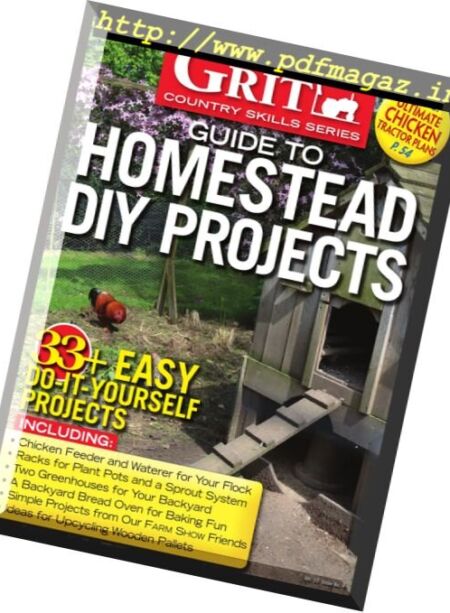 Grit – Guide to Homestead DIY Projects 2016 Cover