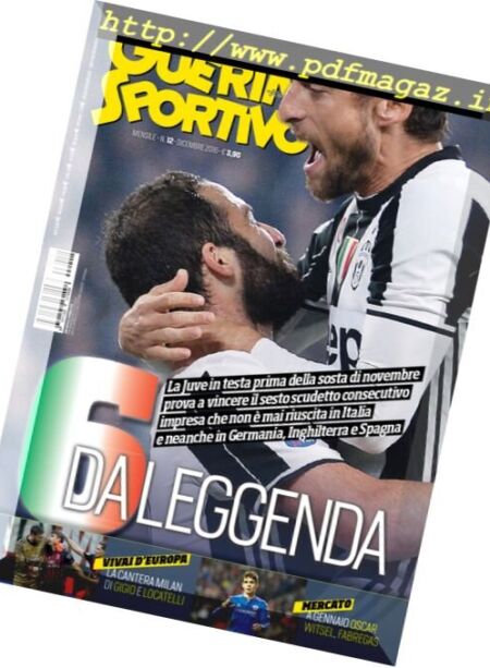 Guerin Sportivo – Dicembre 2016 Cover