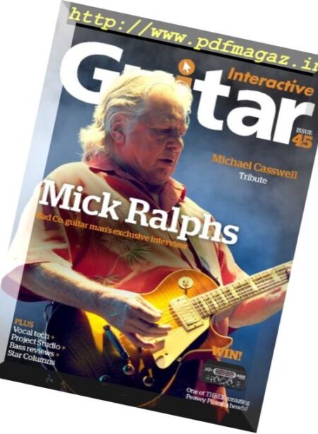 Guitar Interactive – Issue 45, 2016 Cover
