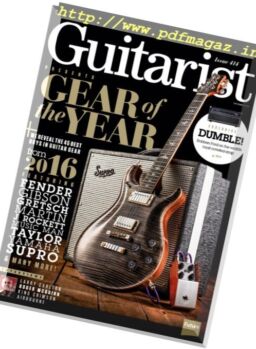 Guitarist – December 2016