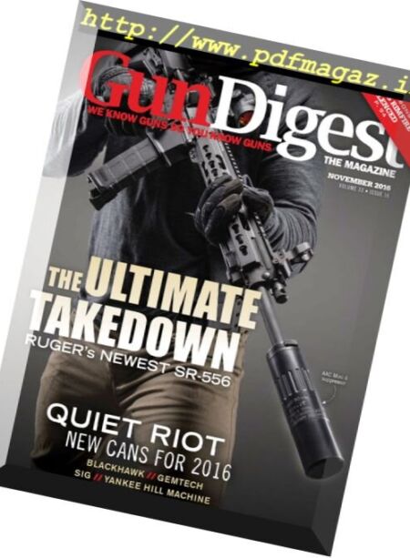 Gun Digest – November 2016 Cover