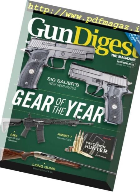 Gun Digest – Winter 2016 Cover