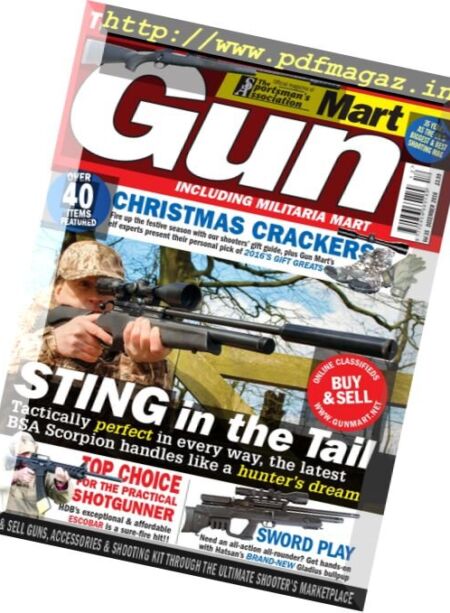 Gunmart – December 2016 Cover