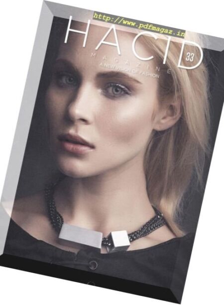 Hacid Magazine – August-September 2016 Cover