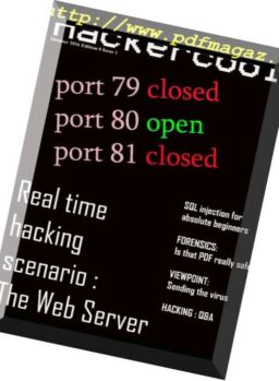 Hackercool – Edition 0 Issue 1 – October 2016