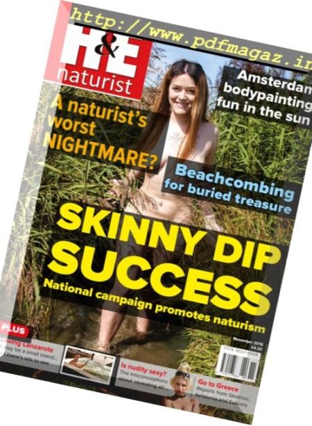 H&E Naturist – Movember 2016 Cover