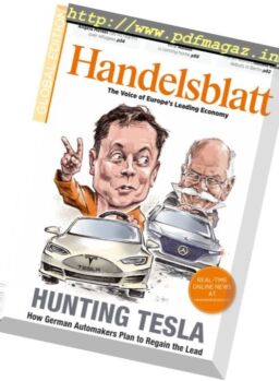 Handelsblatt Global Edition – Fall 2016