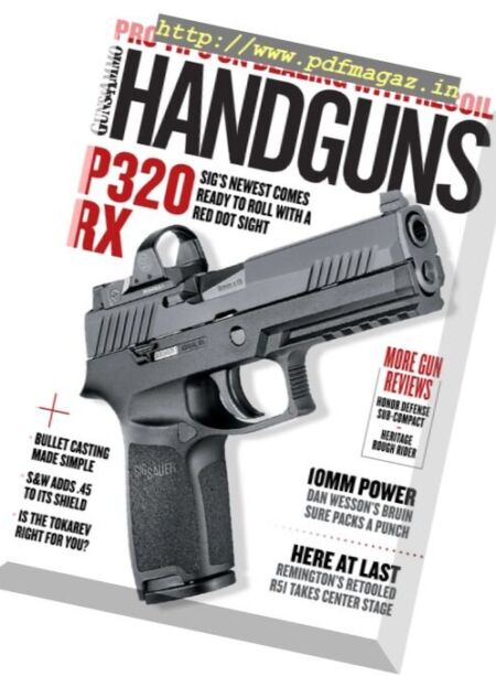 Handguns – December 2016 – January 2017 Cover