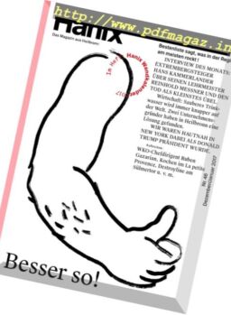 Hanix – Dezember 2016 – Januar 2017