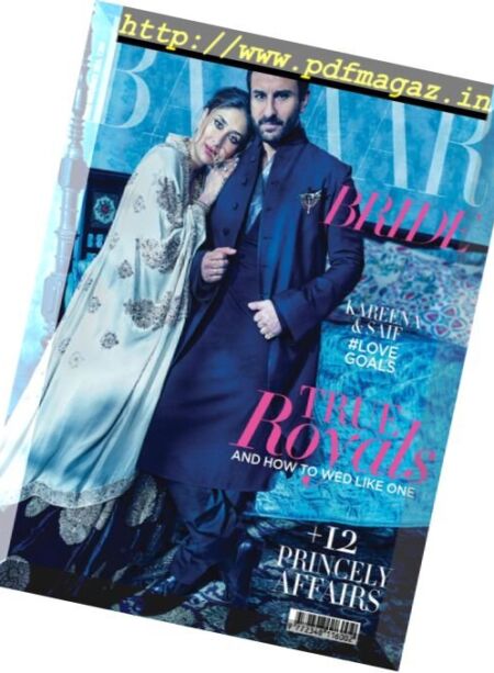Harper’s Bazaar Bride – November 2016 Cover